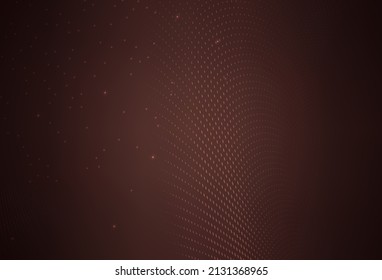 Dark Pink, Red vector Blurred bubbles on abstract background with colorful gradient. Abstract illustration with colored bubbles in nature style. Simple design for your web site.