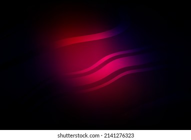 Dark Pink, Red vector blurred bright template. A completely new colored illustration in blur style. Elegant background for a brand book.