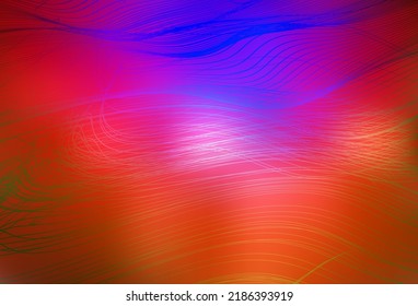 Dark Pink, Red vector blurred shine abstract template. Colorful illustration in abstract style with gradient. Blurred design for your web site.