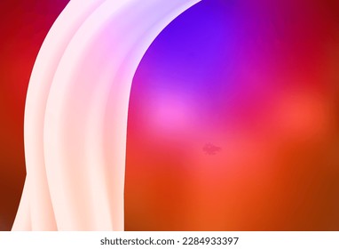 Mapa abstracta de brillo del vector rojo oscuro rosa. Una elegante ilustración brillante con gradiente. Fondo para los diseños.