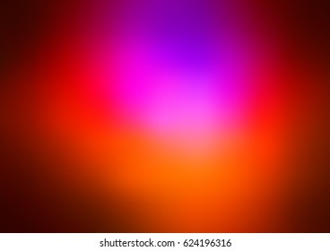 Dark Pink, Red vector blurry bright background design. Shine colored background in brand-new style with gradient. 