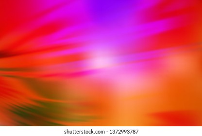 Dark Pink, Red vector colorful blur background. An elegant bright illustration with gradient. Background for designs.