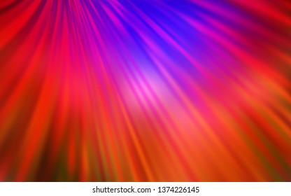 Dark Pink, Red vector colorful abstract texture. An elegant bright illustration with gradient. New design for your business.