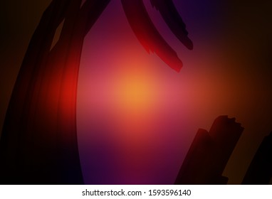 Dark Pink, Red vector colorful abstract background. Creative illustration in halftone style with gradient. Background for a cell phone.