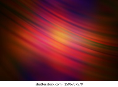 Dark Pink, Red vector colorful blur background. New colored illustration in blur style with gradient. Elegant background for a brand book.