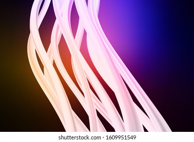 Dark Pink, Red vector colorful blur backdrop. A completely new colored illustration in blur style. New design for your business.