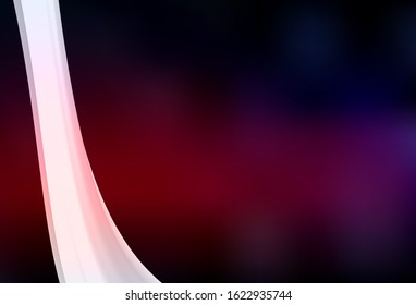 Dark Pink, Red vector colorful blur backdrop. New colored illustration in blur style with gradient. The best blurred design for your business.