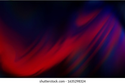 Dark Pink, Red vector colorful blur backdrop. New colored illustration in blur style with gradient. Smart design for your work.