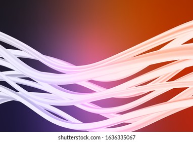 Dark Pink, Red vector colorful abstract texture. Creative illustration in halftone style with gradient. New design for your business.