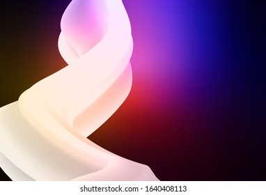 Dark Pink, Red vector colorful abstract background. Modern abstract illustration with gradient. New style for your business design.