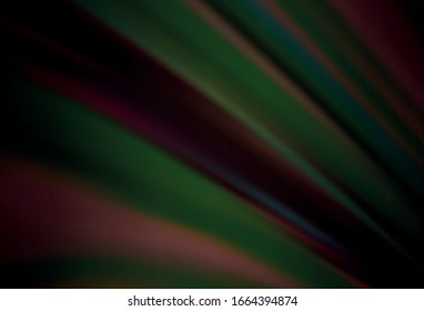 Dark Pink, Red vector colorful blur background. Creative illustration in halftone style with gradient. New style for your business design.