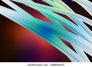 Dark Pink, Red vector colorful abstract background. Modern abstract illustration with gradient. New design for your business.