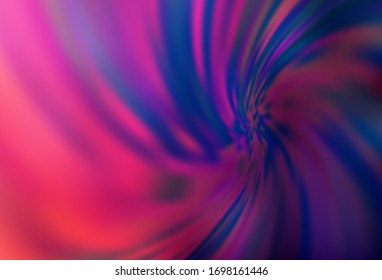 Fondo negro rosa, rojo vectorial, colorido y borroso. Ilustración abstracta moderna con degradado. Nuevo estilo para el diseño de su negocio.