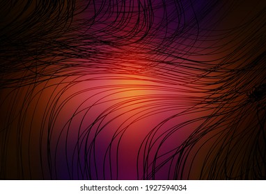 Pink oscuro, rojo vector colorido fondo abstracto. Ilustración abstracta brillante con diseño gradiente. Diseño inteligente para su trabajo.