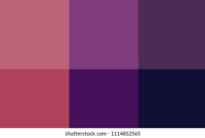 Dark Pink, Red vector cover with colorful palette. Color palette with set of colors. Pattern of colors for designers of booklets, leaflets.