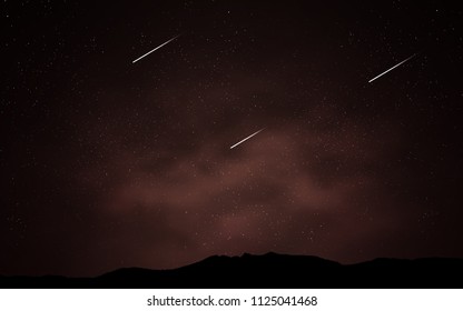 Dark Pink, Red vector cover with astronomical stars. Blurred decorative design in simple style with galaxy stars. Pattern for futuristic ad, booklets.