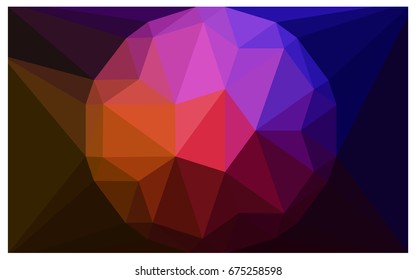 Dark Pink, Red vector diamond Pattern. Geometric Gemstone sample. Repeating template with a gem in center. Jewelry gems texture for your design. Pattern can be used for background.