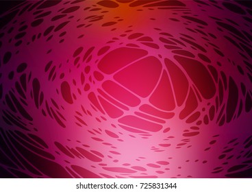 Dark Pink, Red vector doodle blurred texture. Colorful abstract illustration with lines drawn by child in Asian style. The doodle design can be used for your web site.