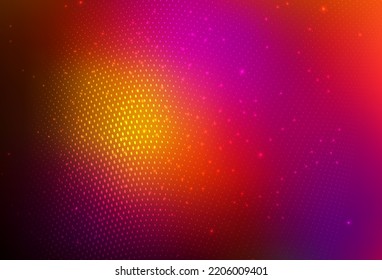 Dark Pink, Red vector Glitter abstract illustration with blurred drops of rain. Modern abstract illustration with colorful water drops. Simple design for your web site.