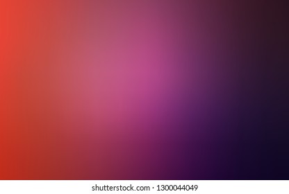 Dark Pink, Red vector glossy abstract background. A completely new colored illustration in blur style. Background for designs.