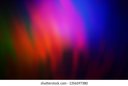 Dark Pink, Red vector glossy abstract background. Abstract colorful illustration with gradient. New design for your business.