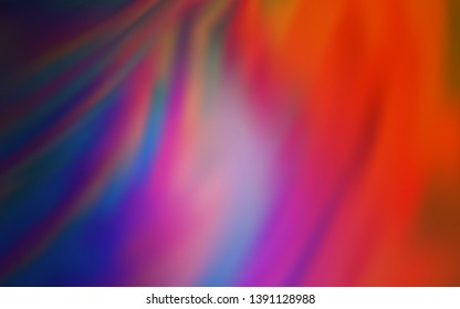 Dark Pink, Red vector glossy abstract background. Abstract colorful illustration with gradient. Blurred design for your web site.