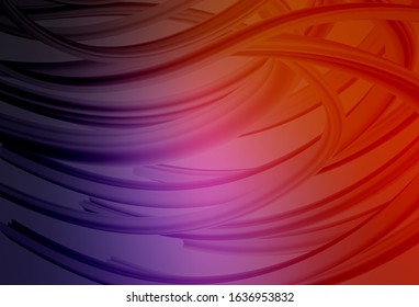 Dark Pink, Red vector glossy abstract layout. Shining colorful illustration in smart style. New way of your design.