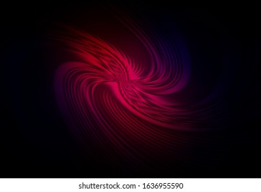 Dark Pink, Red vector glossy abstract backdrop. Modern abstract illustration with gradient. Smart design for your work.