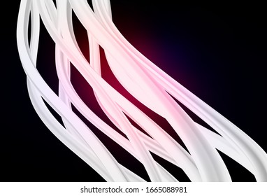 Diseño abstracto de color rosa oscuro, vector rojo brillante. Ilustración creativa en estilo de medio tono con degradado. Nuevo estilo para el diseño de su negocio.