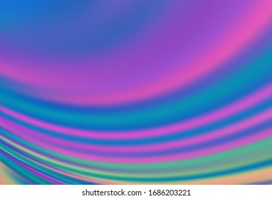 Dark Pink, Red vector glossy abstract background. A completely new colored illustration in blur style. Completely new design for your business.