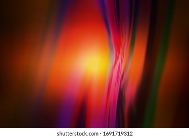 Dark Pink, Red vector glossy abstract backdrop. Glitter abstract illustration with gradient design. Completely new design for your business.