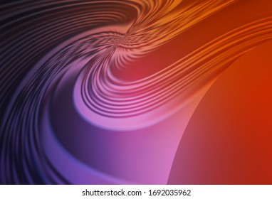 Dark Pink, Red vector glossy abstract layout. Colorful abstract illustration with gradient. New style design for your brand book.