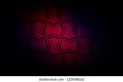 Dark Pink, Red vector layout with flat lines. Decorative shining illustration with lines on abstract template. Pattern for your busines websites.