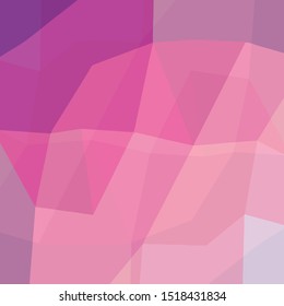 Dark Pink, Red vector low poly layout. Modern abstract illustration with triangles. Best triangular design for your business.