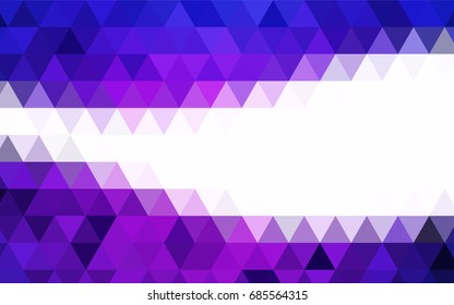 Dark Pink, Red vector low poly pattern. Creative geometric illustration in Origami style with gradient. Brand-new design for your business.