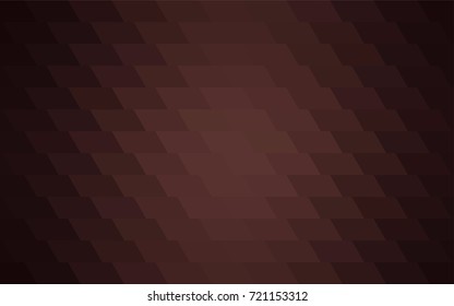 Dark Pink, Red vector low poly background. A sample with a polygonal design. Illustration in polygonal style with repeating squares