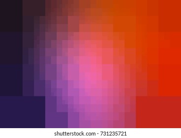 Dark Pink, Red vector Low poly crystal background. Polygon design pattern. Low poly illustration, low polygon background.