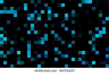 Dark Pink, Red vector modern geometrical background. Abstract template. Geometric pattern in square style with gradient.