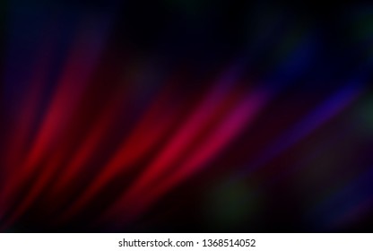 Dark Pink, Red vector modern elegant layout. Colorful illustration in abstract style with gradient. New style for your business design.