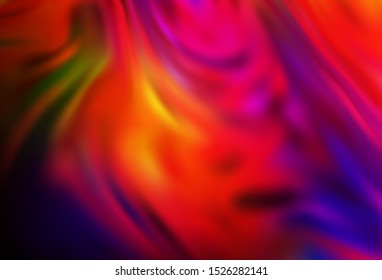 Dark Pink, Red vector modern elegant layout. Colorful illustration in abstract style with gradient. Background for a cell phone.