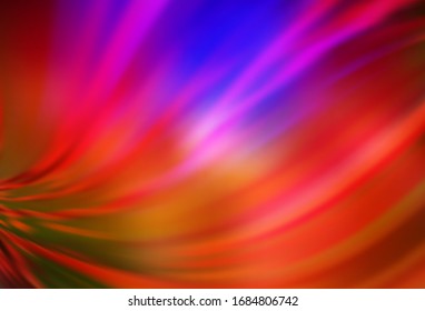 Dark Pink, Red vector modern elegant layout. Colorful illustration in abstract style with gradient. The best blurred design for your business.