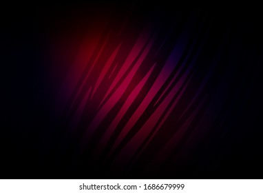 Dark Pink, Red vector modern elegant background. New colored illustration in blur style with gradient. Blurred design for your web site.