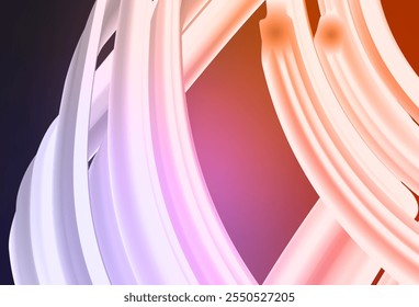 Rosa oscuro, fondo elegante moderno de Vector rojo. Ilustración abstracta moderna con gradiente. Nueva forma de su diseño.