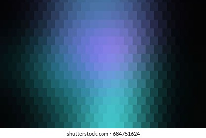 Dark Pink, Red vector modern geometrical background. Abstract template. Geometric pattern in square style with gradient.