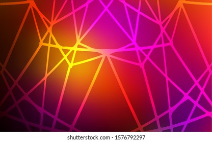 Dark Pink, Red vector natural abstract template. Childish elegant natural pattern with gradient. The textured pattern can be used for website.