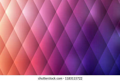 Dark Pink, Red vector pattern in square style. Modern abstract illustration with colorful rectangles. Best design for your ad, poster, banner.