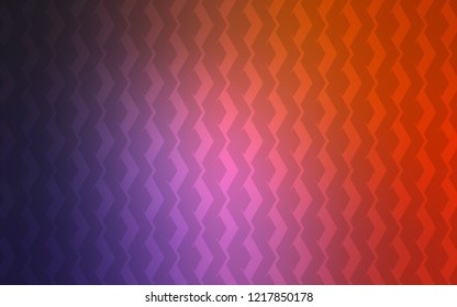 Dark Pink, Red vector pattern with sharp lines. Blurred decorative design in simple style with lines. Pattern for ad, booklets, leaflets.