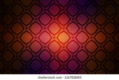 Dark Pink, Red vector pattern with christmas stars. Shining colored illustration with stars. Template for sell phone backgrounds.