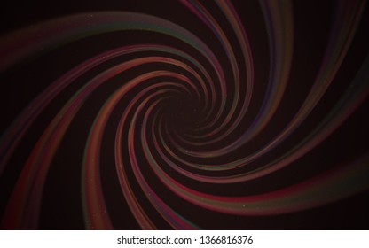 Dark Pink, Red vector pattern with night sky stars. Blurred decorative design in simple style with galaxy stars. Pattern for astrology websites.
