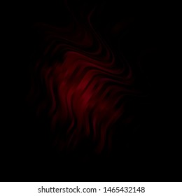 Dark Pink, Red vector pattern with wry lines. Illustration in abstract style with gradient curved.  Pattern for commercials, ads.